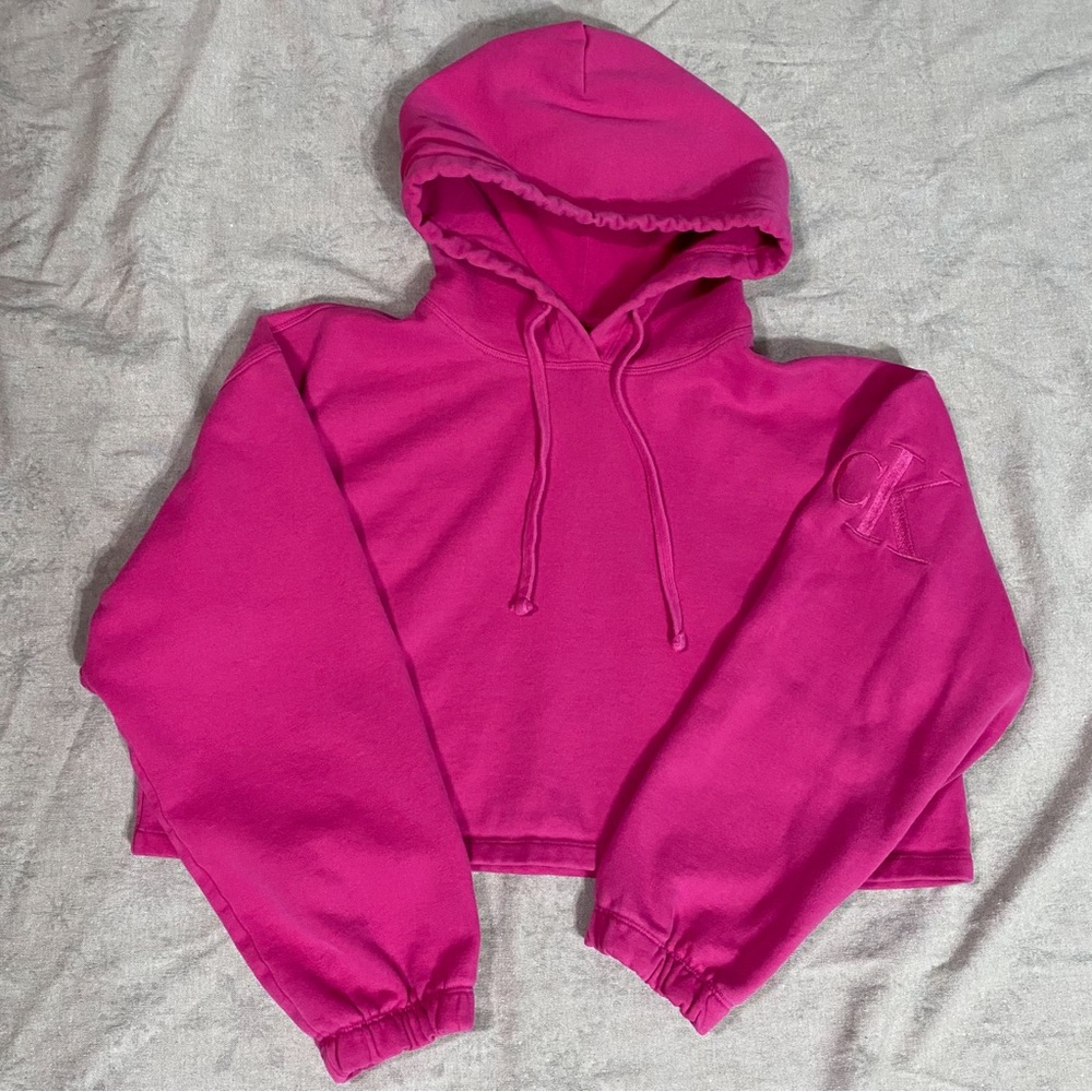 Calvin Klein short hoodie